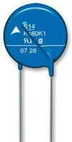וריסטור STANDARD SERIES , 14MM , 95Vrms / 125Vdc - DISC