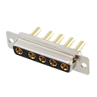 מחבר D-SUB משולב - 5W5 20A נקבה הלחמה