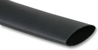 בידוד מתכווץ שחור עם דבק - יחס כיווץ 4:1 - קוטר 32.0MM
