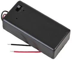 בית לסוללות עם מפסק - MULTICOMP PRO MP000378 - 1X9V