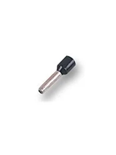 סופיות מבודדות לכבל 1.50MM² - שחור - 100 יחידות