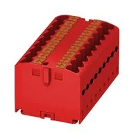 מחבר טרמינל בלוק - PTFIX 18X2,5 RD - 18 POLE , 24A , 500V