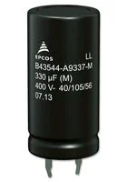 קבל אלקטרוליטי 330µF 450V Snap-In