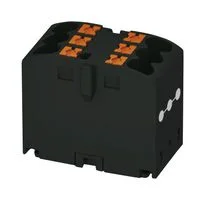 מחבר טרמינל בלוק - PTFIX 6X2,5 BK - 6 POLE , 24A , 500V