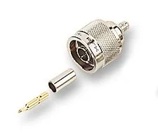 מחבר RF קואקסיאלי N Coaxial 50 ohm - ישר Crimp