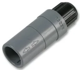 מחבר שחור REDEL - נקבה להלחמה לכבל - 4 מגעים - PRG.M0.4GL.LC52N