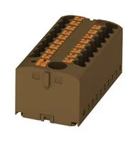 מחבר טרמינל בלוק - PTFIX 6/6X2,5 BN - 7 POLE , 24A , 500V