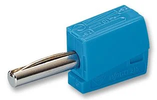 מחבר בננה CAGE CLAMP 215 - 4MM - בידוד כחול