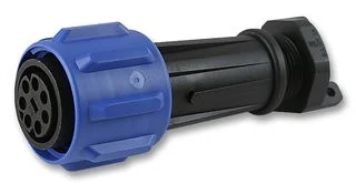מחבר תעשייתי PX0911 - נקבה להברגה לכבל - 7 מגעים