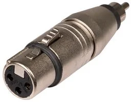 מתאם שמע XLR נקבה ל-RCA זכר