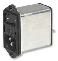 מודול כניסת מתח AC עם מסנן 4A QC ללא מגירה