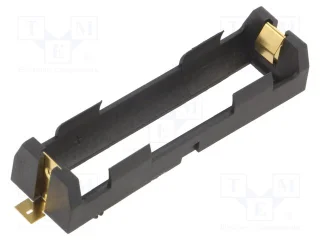 מחזיק סוללה 18650 SMD
