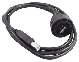 כבל תעשייתי USB - זכר A ← זכר PX0840/A/2M00 - B