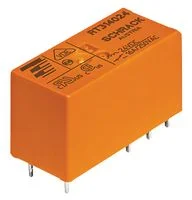 ממסר כוח DPDT 12VDC 8A - Through Hole