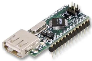 מודול פיתוח - VDIP1 , USB HOST CONTROLLER , VNC1L