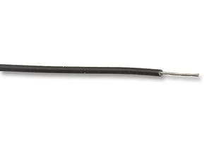 חוט חיבור 30 AWG PVC שחור שזור