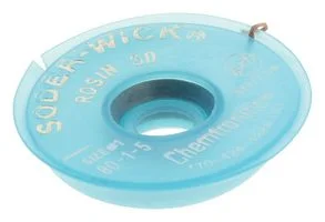 צמת הסרת בדיל Rosin 0.8mm x 10ft - Soder-Wick®